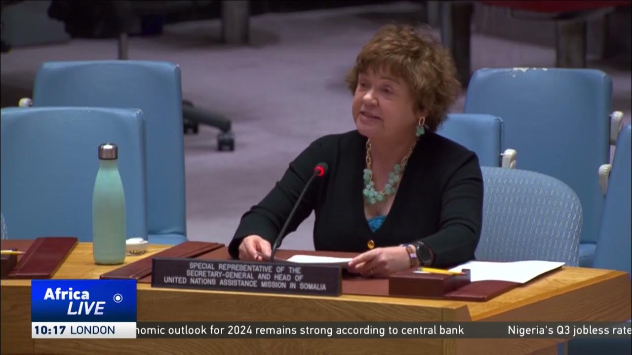 UNSOM’s head hails country’s emergence from prolonged conflict