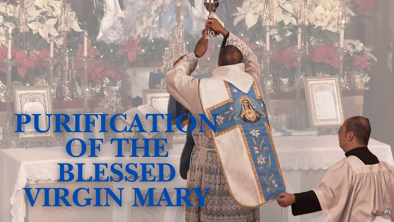 Traditional Latin Mass Live | Purification of the Blessed Virgin Mary