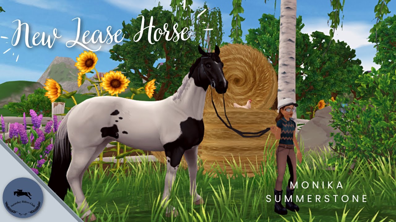 Picking Up My New Lease Horse (SSO Realistic Roleplay) - YouTube