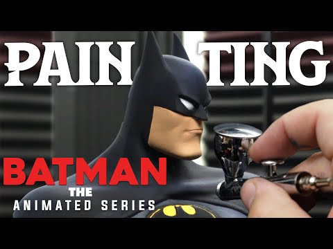 Painting a Two Foot Batman Statue | Garrett Makes