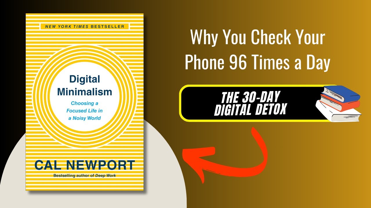 DIGITAL MINIMALISM: How to Reclaim Your Life from Technology Addiction Cal Newport Audiobook Summary