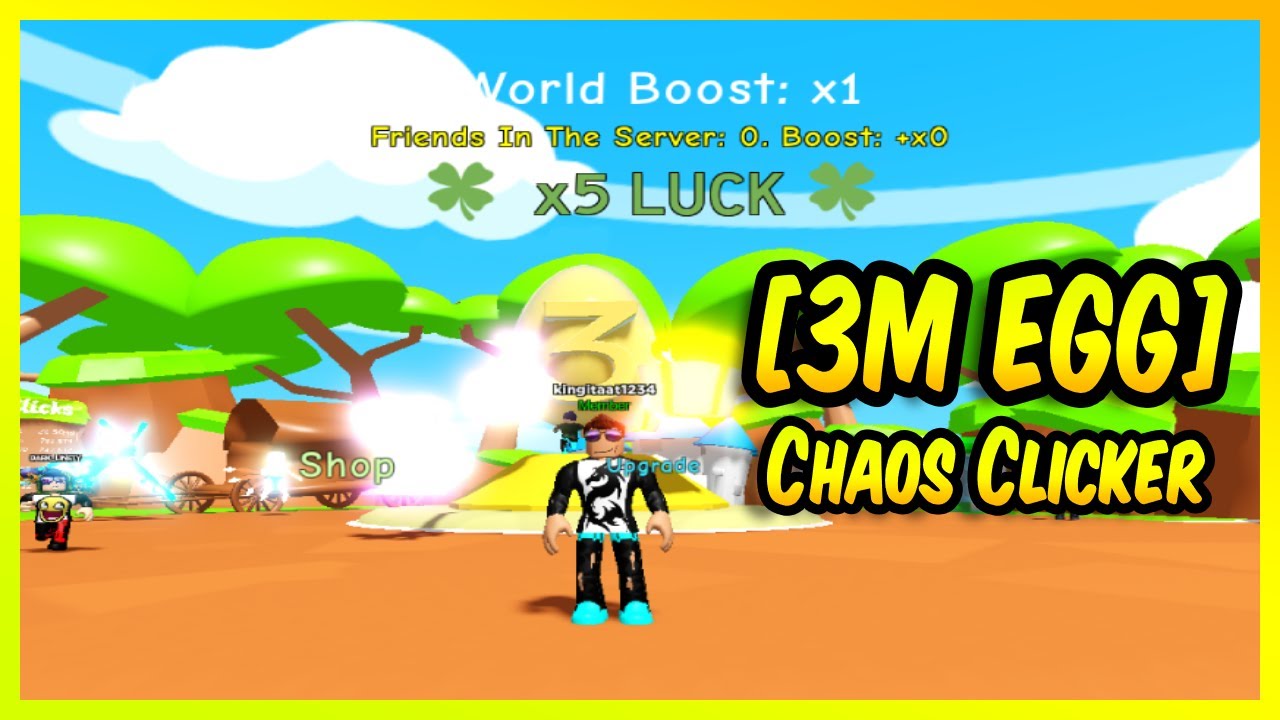 [🎉3M EGG🎉] Chaos Clicker