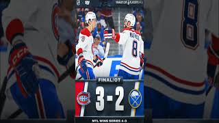 😤 GAME 7 BELONGS TO THE HABS !