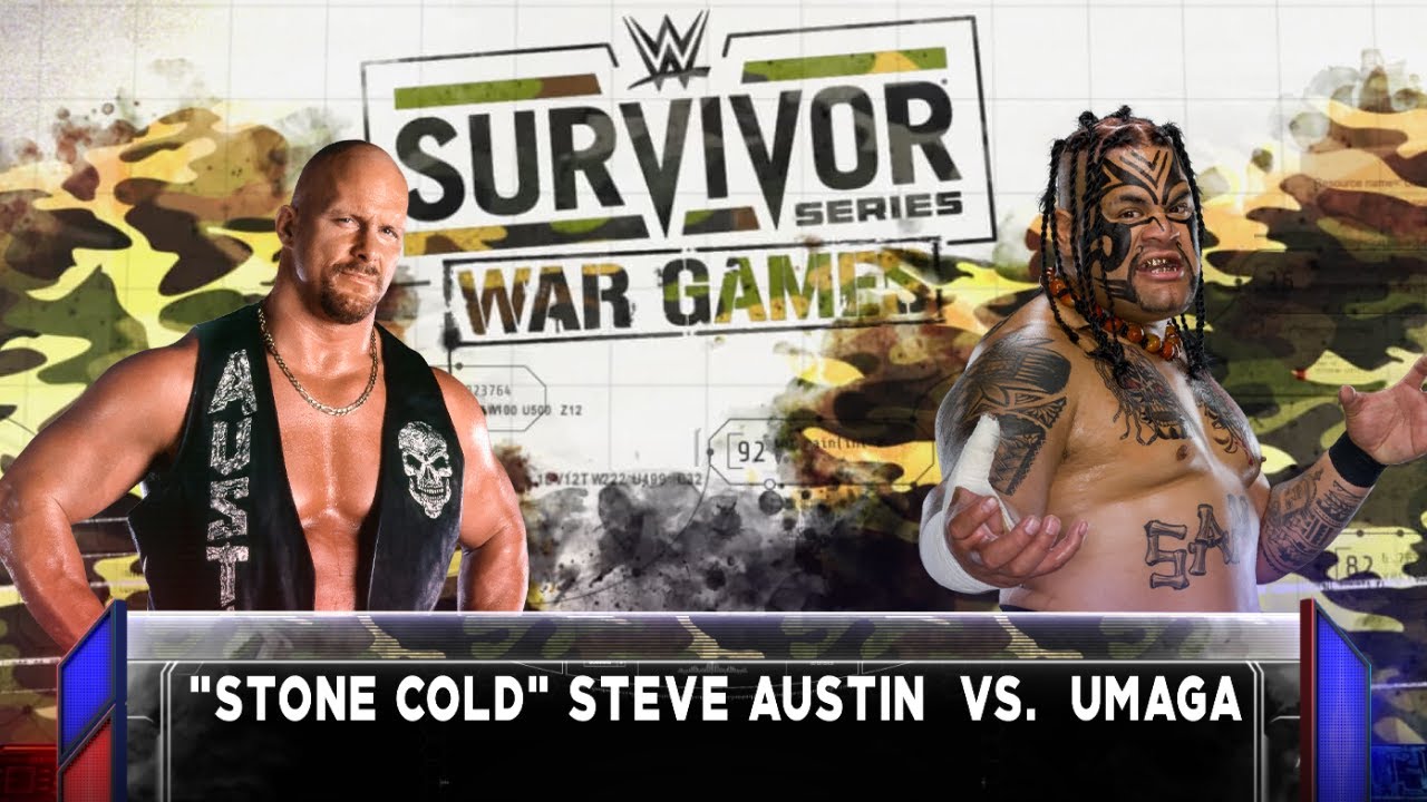 WWE 2K23 Umaga vs Stone Cold Steve Austin