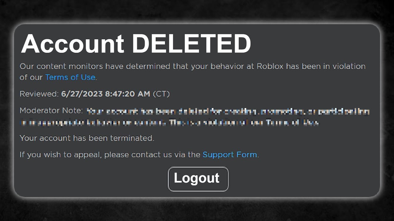 Roblox Might BAN YOU Because Of This?... - YouTube