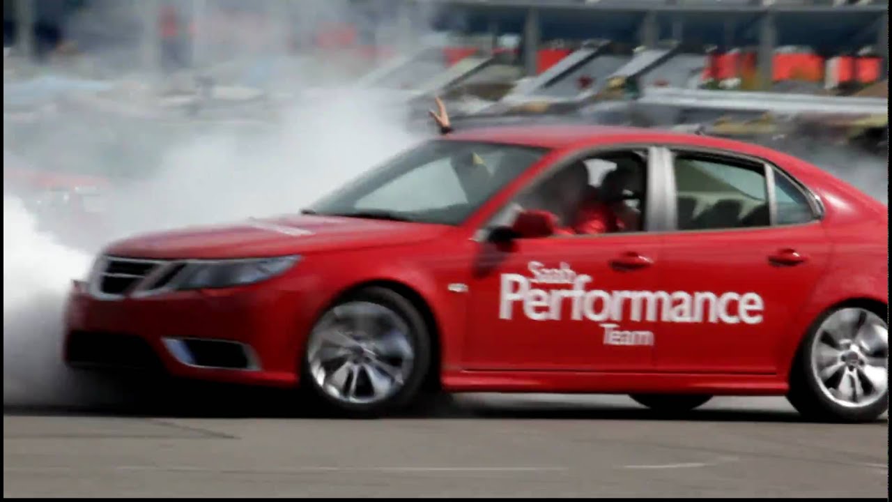 Saab performance team