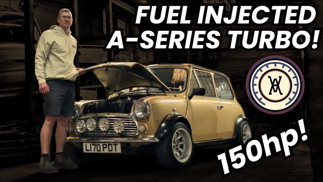 Classic Mini - Turbocharged - 150HP Straight Cut Gearbox - Mark Williams B Road Brawler! Metro Turbo