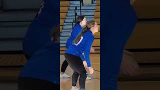 My granddaughter Addie's volley ball game tonight. She scored 16 points serving in a row!