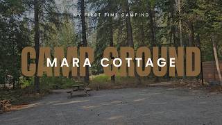 My First Time Tenting Last-Minute 24-Hour Okanagan Trip to Mara Cottage Campground BC Travel Vlog