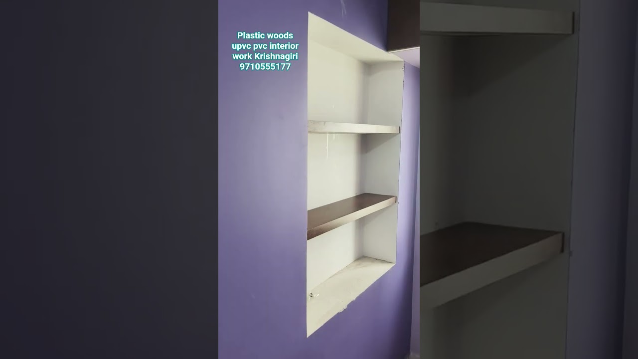 UPVC MODULAR KITCHEN TV SHOW CASE LOFT 