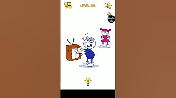 Troll Master Level 104 Draw One part 🎮🎮 - Brain Test | #shorts | walkthrough | Mahfuz FIFA