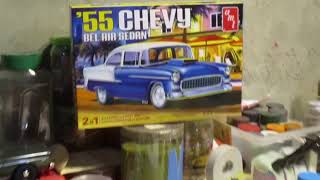 Plastic Models - 1/25 AMT 1955 Chevy Bel Air (Work In Progress)