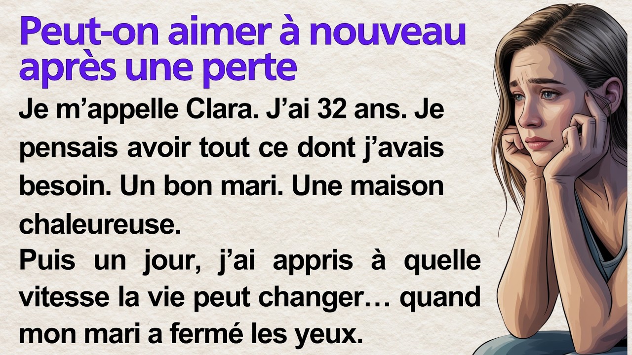 Can Love Return After Loss? ✅ Emotional French Story (A1–A2) | Frenchy Tales