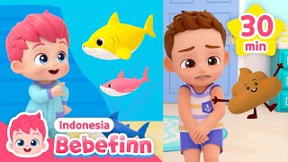 [TOP 10] Baby Shark Dance dan lain-lain | Kumpulan Lagu Anak | Bebefinn Indonesia