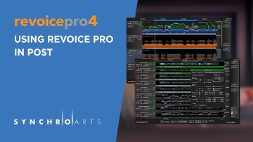 Using Revoice Pro for Post Production