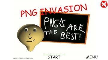 Baldi has nextbots? - PNG Invasion - Baldi