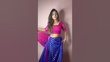 How to Drape a Saree Perfectly | Beginners Easy Saree Draping Tutorial | Santoshi Megharaj #shorts