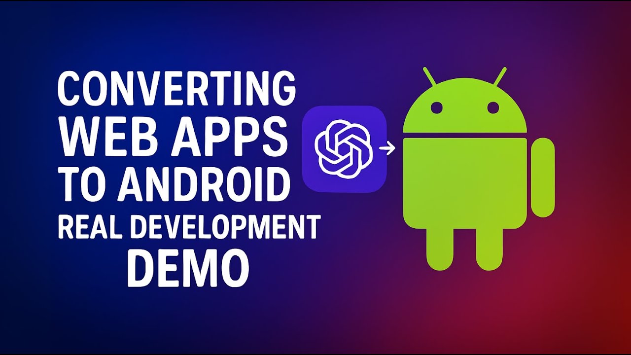web-dev-tools-android sample android applicati @codekk... 🚀 Converting Web Apps to Android with OpenAI Codex - Real Development ...