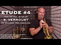 Verroust etude 4 from 24 etudes mlodiques