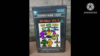 My More New Mr. Men Vhs Tape Collection