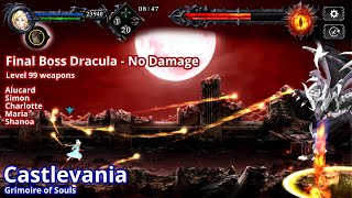 Final Boss Dracula No Damage - Castlevania Grimoire of Souls screenshot 5