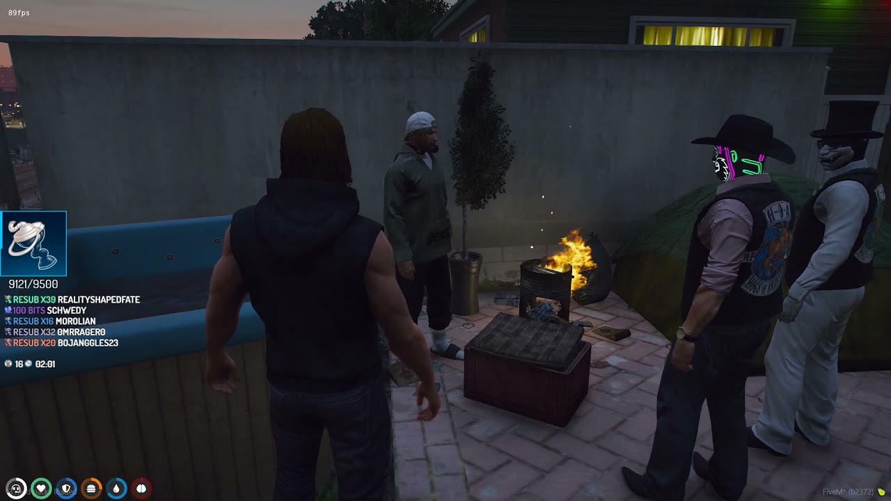 Siz, Uberhaxornova reaction to DarkO's xmas 'decorations' at 'Siz row"