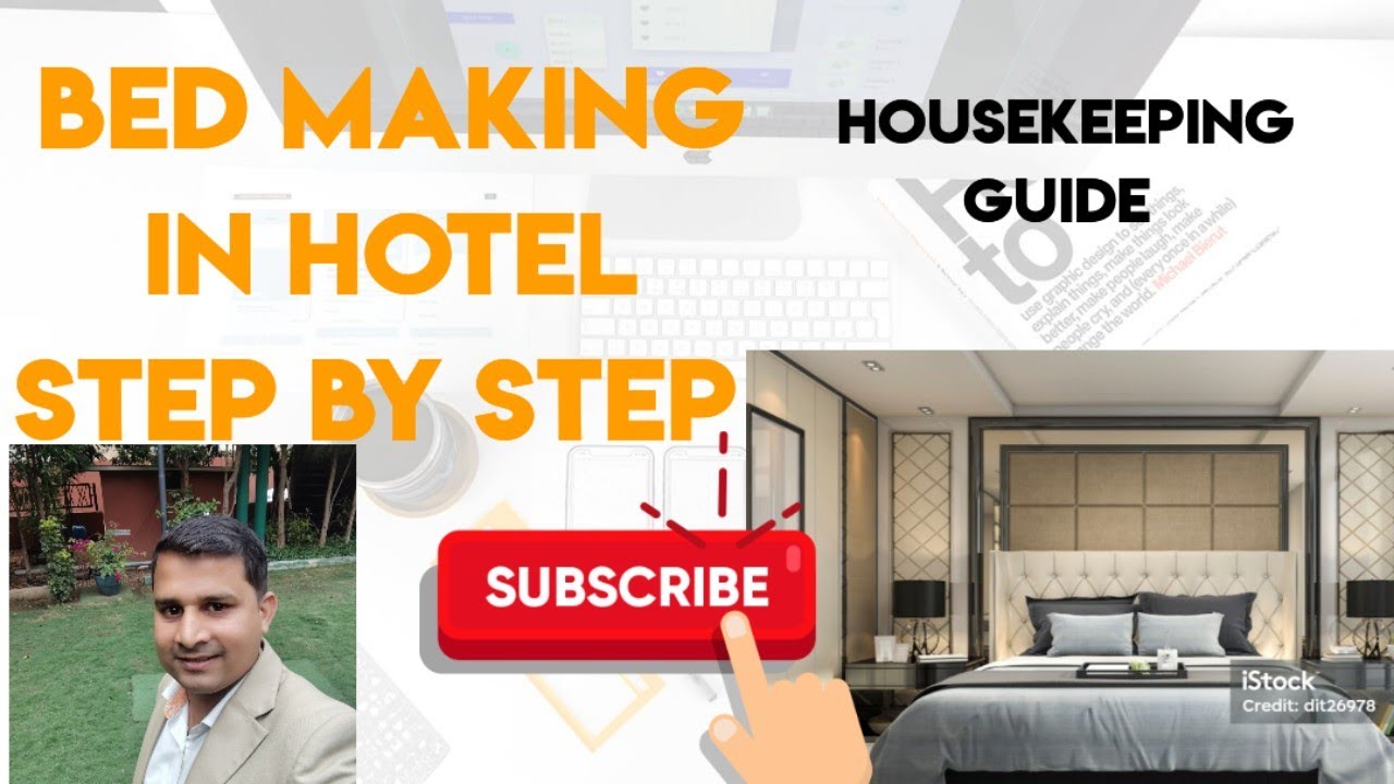 Bed Making In Hotel| Step by Step | Housekeeping Guide Tutorial - YouTube