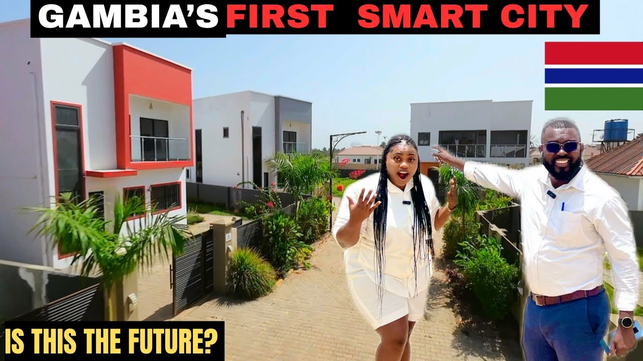 Touring GAMBIA’S FIRST SMART CITY ,TAF CITY is building the future of Africa 🇬🇲