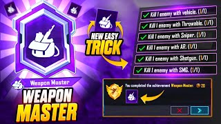 How To Complete Weapon Master In Bgmi Easily Get Weapon Master Le In Pubg Weapon Master