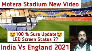 LED Screen Biggest Update of Motera Stadium 💥💥|| India Vs England || Chahal Official