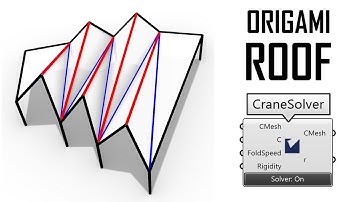 Grasshopper Crane Origami Architecture