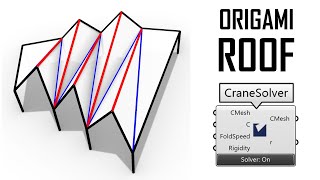 Grasshopper Crane Origami Architecture