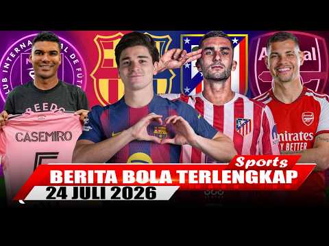 Alvarez Barter Torres, Resmi Casemiro Ke Miami, Guimaraes OTW Arsenal, Berita Bola Terbaru Hari ini