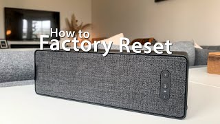 Factory Reset the IKEA Symfonisk Bookshelf Speaker