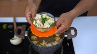 The first time I tried somay with gravy, I immediately thought about post-Eid business.