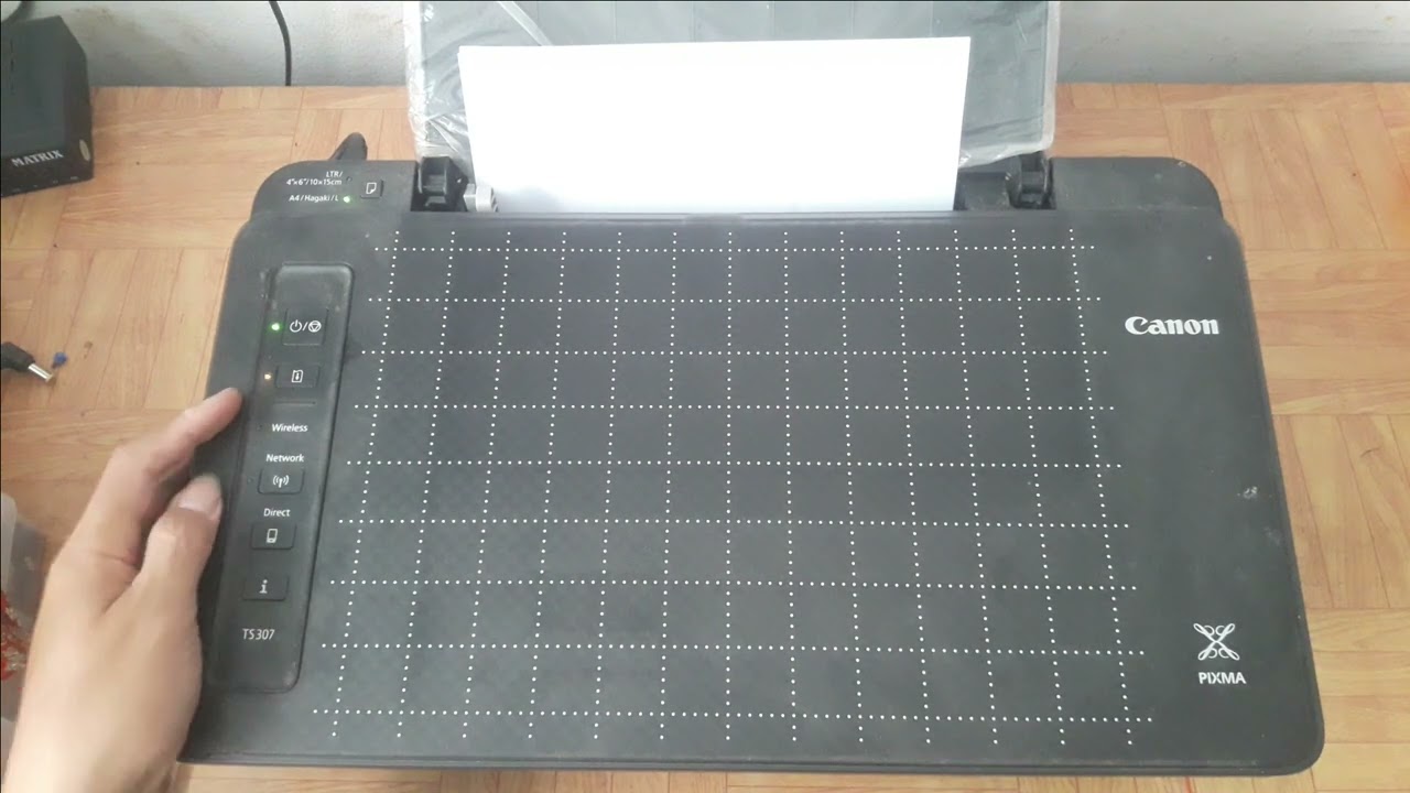 Reset Cartridge Printer TS307 blinking 13X YouTube