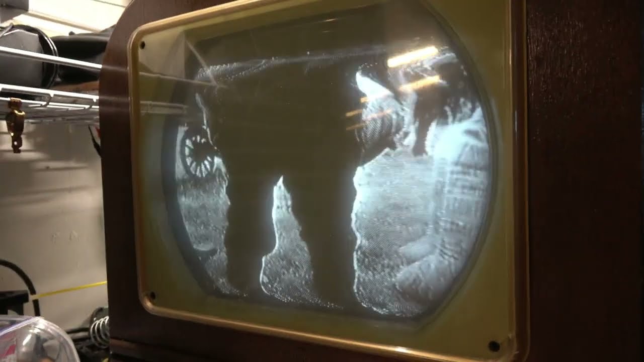 1950 Philco 50-T1403 Television Repair part 1