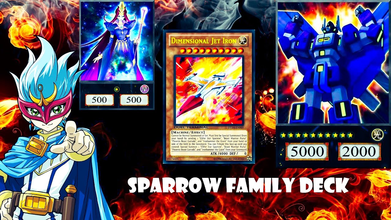 (YGOPRO)Sparrow Family deck,Nelson Andrews,Yu-Gi-Oh! ZEXAL,Number 83 ...