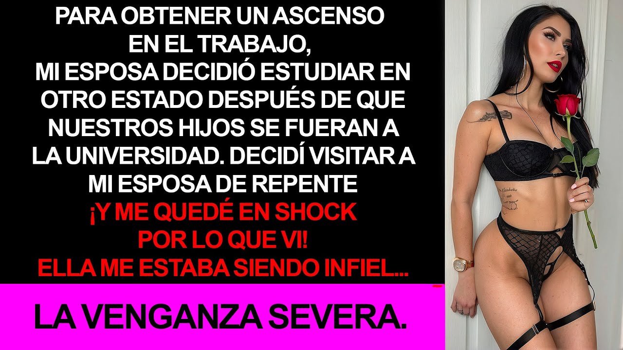 Ella abandonó a su familia para engañarme en el dormitorio.