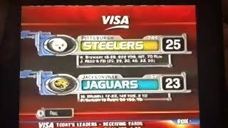 NFL on FOX - 2002 Week 13 - Halftime - part 1