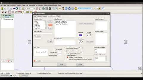 Simple GIS Software Tutorials - Adding Free Form Text to Feature Labels