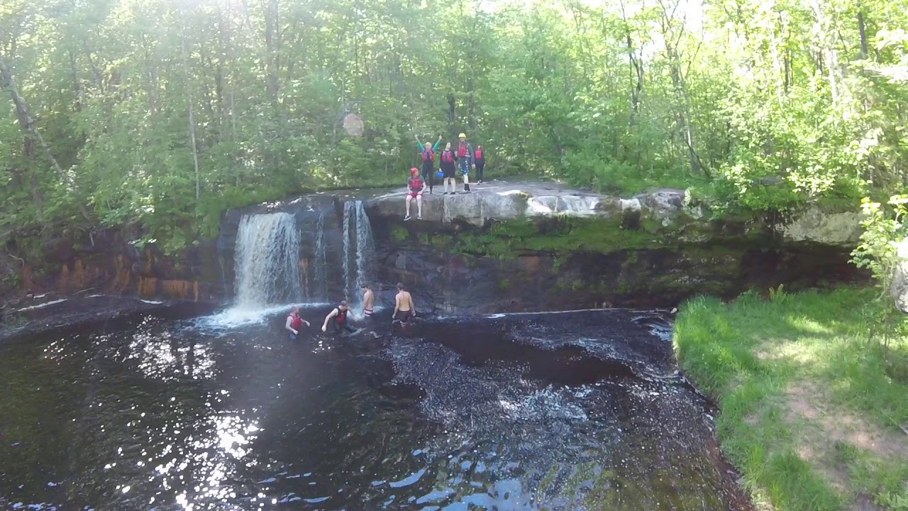 Wolf Creek Falls - easy access from Sandstone MN