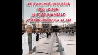 KAJIAN MAKRIFAT KH FANSYURI RAHMAN BANJARMASIN