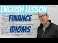 🇦🇺 English lesson - Finance idioms ➖💲 (about being poor)