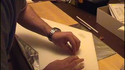 SAS Venom EPP Slope Soaring Glider Build