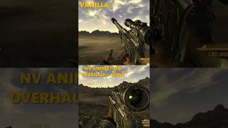 Fallout New Vegas Sniper Rifle Animation Comparison : Vanilla vs Modded