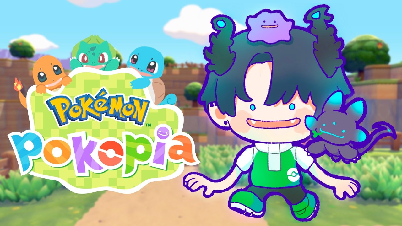 【POKÉMON POKOPIA】 Let's do dis ditto! 【NIJISANJI EN | Ren Zotto】