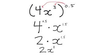 Powers with Fractions & Decimals as the Exponent