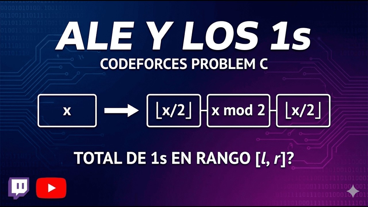 Ale y los 1's | UBA | TDA Taller 1 2C 2025 | Python - YouTube