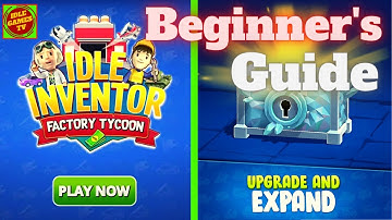 UNLOCK ALL in Idle Inventor - Factory Tycoon, beginner tips, guide, game review, android gameplay